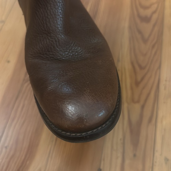 Brown tall riding boots Tory Burch 8.5, good condition - Picture 12 of 14